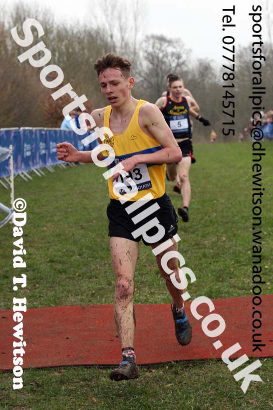 Mens under-20s Inter Counties Cross Country, Prestwold Hall, Loughborough. Photo: David T. Hewitson/Sports for All Pics